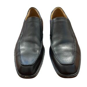 ECCO Windsor Black Leather Slip On Loafers Men’s EU 41 US 7.5